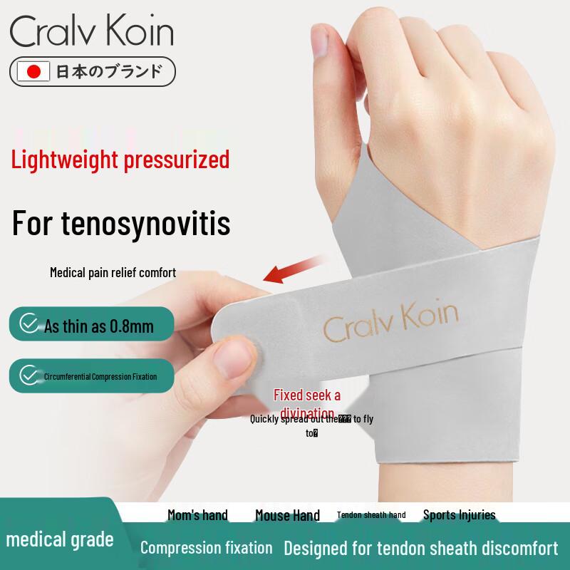 

CRALVKOIN Adjustable Wrist Support Brace Right Hand - Single