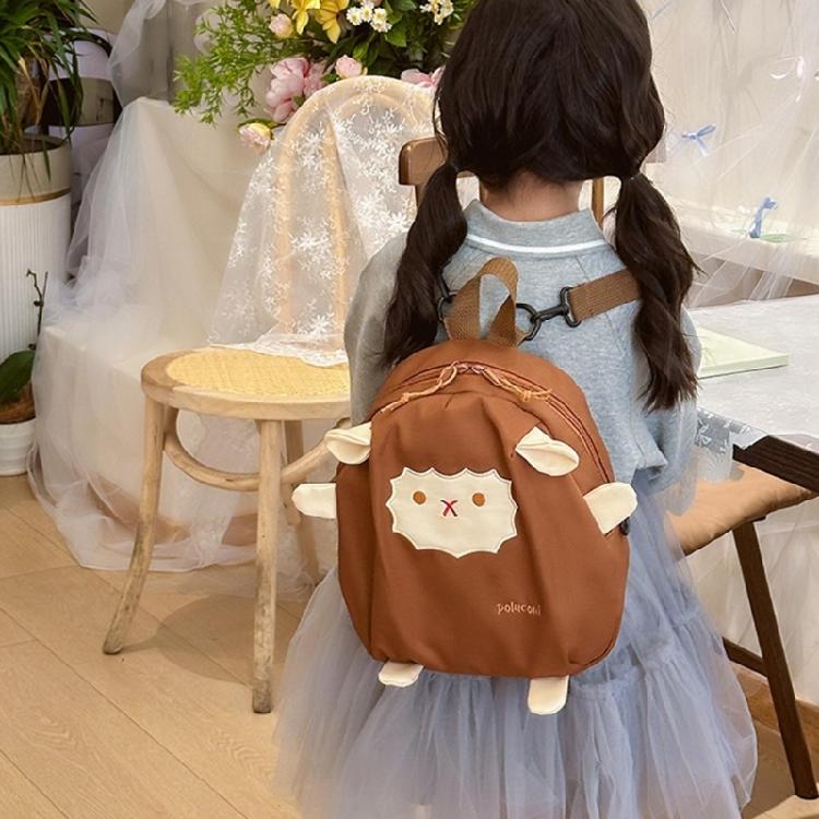 Child Crossbody Bag Cute Cartoon Sheep Backpack Lovely Backpack Kid School Bag