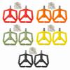 Nylon Bicycles Flat Pedals Nonslip Wide Flat Pedals Sealed Bearings Light Weight Cycling Platform Pedals Easily Install