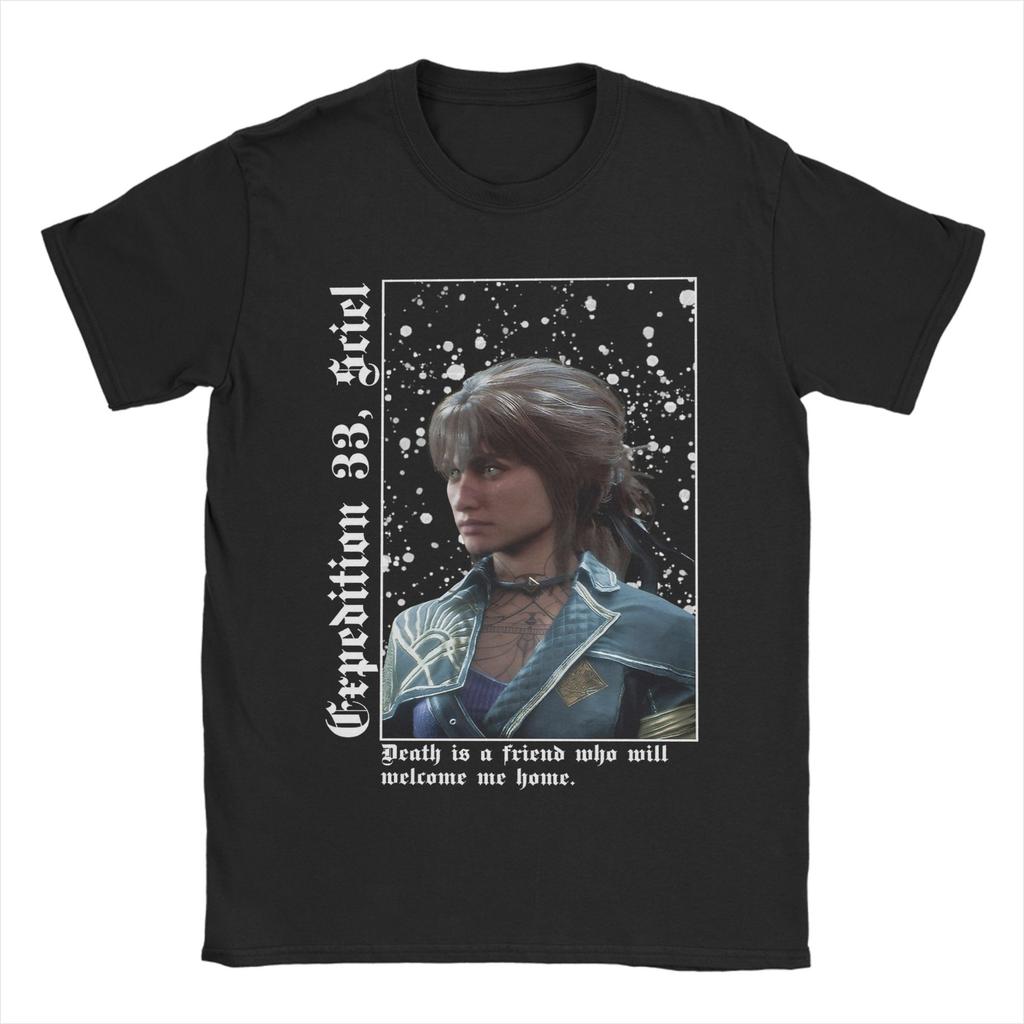 Maelle Clair Obscur Expedition 33 T Shirts Unisex 100 Cotton Vintage TShirt O Neck  Tees Short Sleeve Clothing Plus Size
