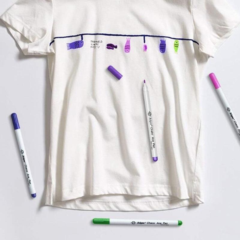 Erasable Fabric Marker Marker Pen Cross-stitch Sewing Tools Can Be Used with Water-soluble Ink Pens for Embroidery