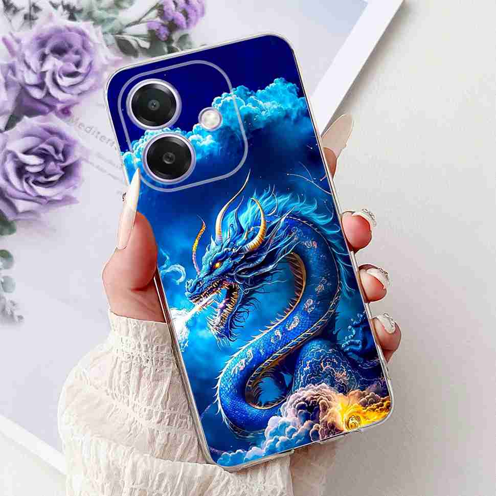 For Oppo A3 4G CPH2669 Funda Popular Painted Soft Silicone Phone Case For Oppo A3X A3 X 5G CPH2681 Back Cover Casing