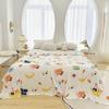 Class A Bamboo Fiber Printed Summer Blanket, Towel Quilt, Nap Blanket, Machine Washable Cartoon Blanket