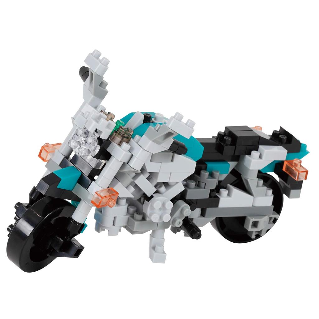 Kawada Nanoblock Award Selection Motorcycle Cruiser Type NBC329