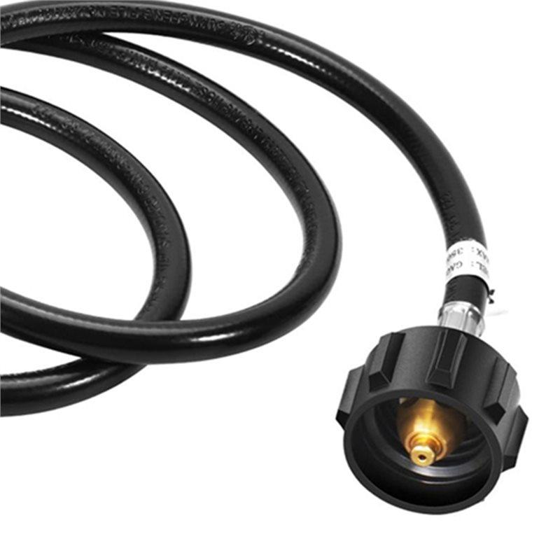 ABBP-4Ft Propane Hose Adapter 1Lb To 20Lb, Convert Propane Tank For Buddy Heater/Weber Q Grill/ Stove