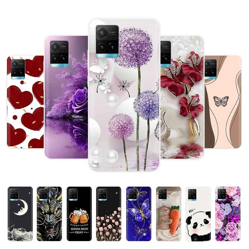 For Vivo Y21 2021 Y33S Phone Cover High Quality Silicone Case Funda For Vivo y33s y21 Y21s Back Cover Casing Protector Coque