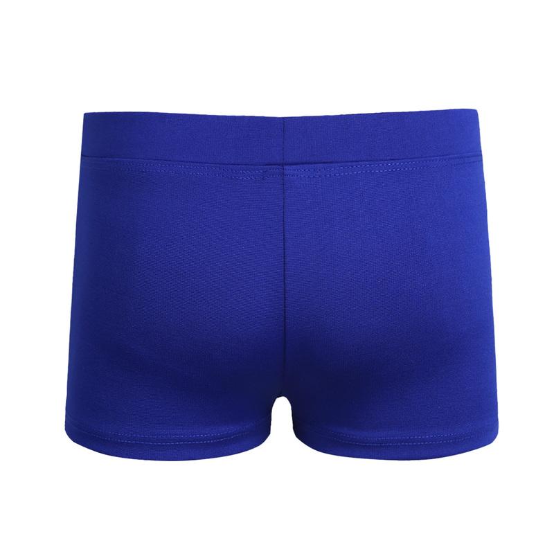 Kids Girls Stretchy Sports Shorts Leggings Boy-cut Slim Fit Gymnastics Ballet Dance Booty Shorts Workout Fitness Tumbling Bottom