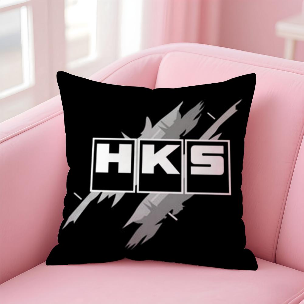 Fashion Performance Japanese Auto Brand HHKS Cushion Cover Pillow Case Soft Skin Friendly Fabric  Concealed Zipper