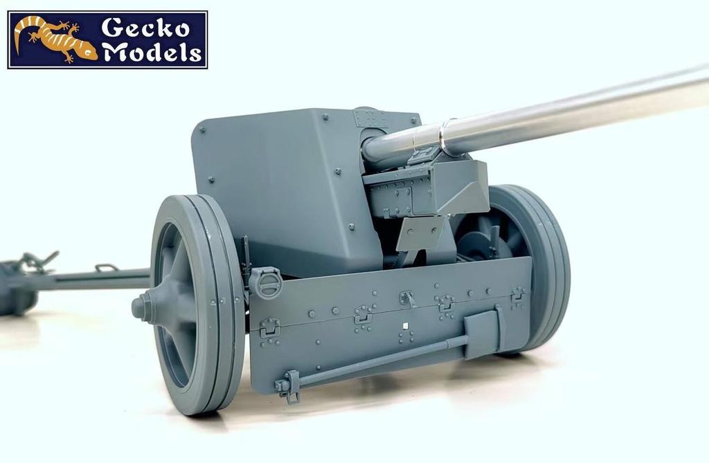 Gecko Models German PaK40 Gun Early Model Plastic Model GEC16GM0012 1/16 7.5cm Anti-tank (cannon)