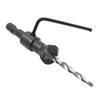 4pc Cone-shaped Countersunk Head Drill Hexagonal Shank Hole Expanding Drill Irregular Woodwork Drill Bit Hole Opener Tool Set