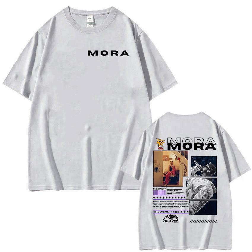 

Rapper MORA Tour Album Graphic T Shirts Men Clothing Hip Hop Gothic T-Shirt Y2K Vintage Oversized Short Sleeve T-Shirts 3XL