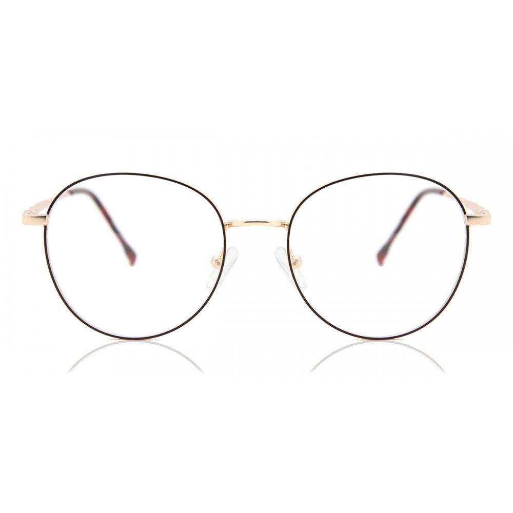 

Full Rim Oval Gold Brown Smartbuy Collection Adrianne 912e Fashion Men Eyeglasses Gold Brown/51-18-144
