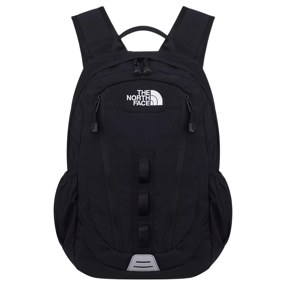 The North Face WL Shot 18L Letter Print Nylon Mini Backpack Unisex Backpack Black NM2DR54J-BLACK Black