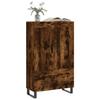 VidaXL Highboard Smoked Oak 69.5x31x115 Cm Engineered Wood 830353