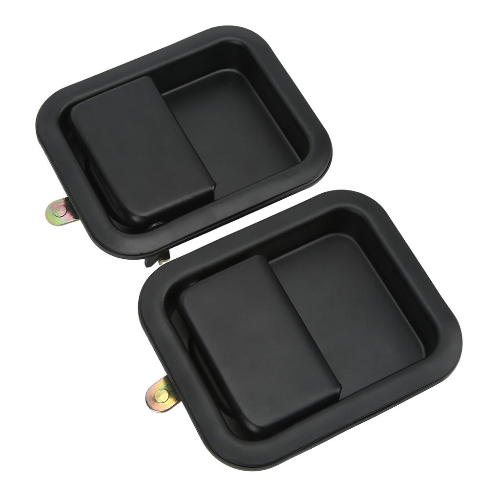 2pcs Car Exterior Door Handle Left Right Heavy Duty Replacement for Jeep Wrangler 91‑06 55176383ae
