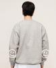 GRAVER [Unisex] Elbow Spray Dot Smile Sweatshirt_Gray