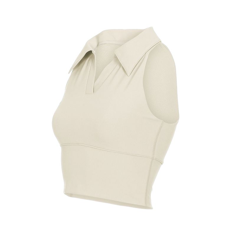 

Yoga American Breathable High Elastic Quick-Drying Padded Vest QC251 m apricot L