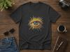Mystic Eye Shirt, Celestial Eye Graphic Tee, Sun Eye T-Shirt, Spiritual Aesthetic Shirt, Boho Mystic Gift