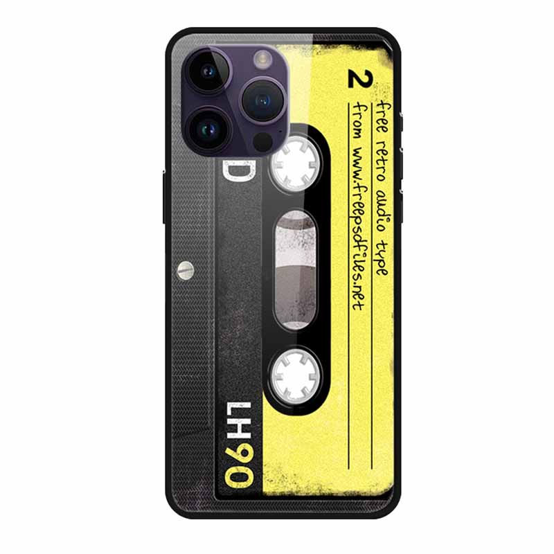Glass Back Cover For iphone 16 Pro Max Phone Case 16Pro Max Hard Tempered Glass Case For iphone 15 Pro Max Case Soft TPU Bumper