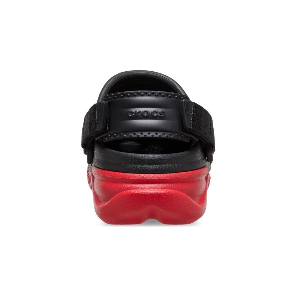 Crocs Comfortable Non-Slip Shock Absorbing Sandals Kids Sandals Black Red 208774-0WQ