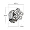 6 IN 1 6 Blades Electric Shaver Men Hair Beard Trimmer Rechargeable Electric Razor Men Face Shaving Machine Grooming Kit
