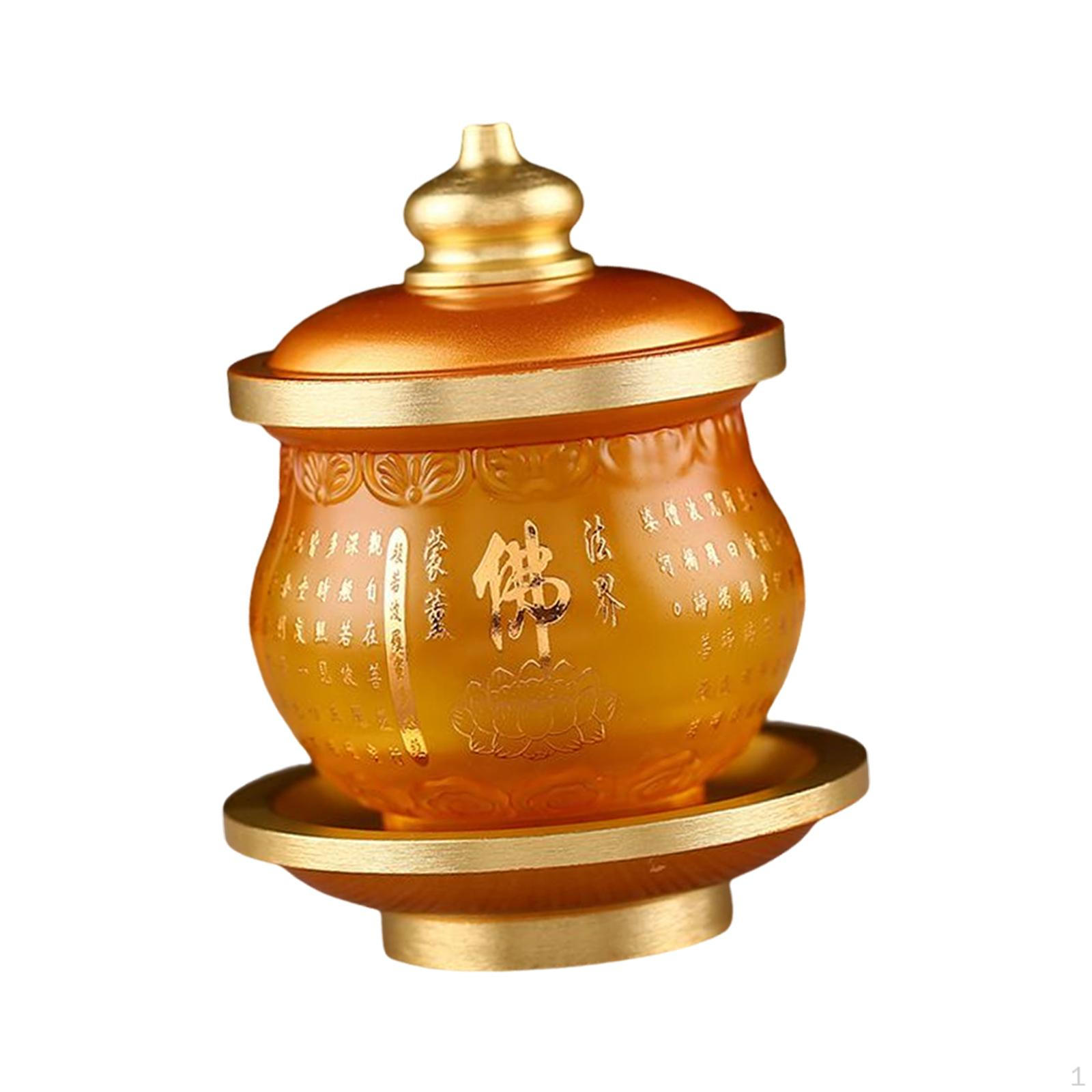 

Cup Buddha Worship Tribute for Household Gift Style B