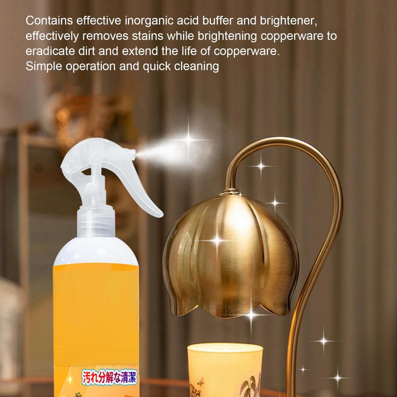 Koper Patina Reiniger 6.08oz Messing Reinigingsspray Brons Roestverwijderaar Voor Metalen Kraan Hardware Koperwaren Polijstvloeistof