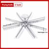6/8/9/10/12 Slice Pie Divider Cutter Aluminum Rustproof Dessert Cake Slicing Tool Heat Resistant Easy Press Pastry Divider