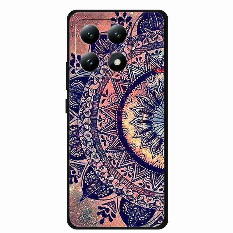 For Xiaomi 14T Pro 5G Case Cartoon Silicone TPU Soft Cases for Xiaomi 14T 5G Protector Covers Mi 14T 6.67'' Bumper Shells Capa14