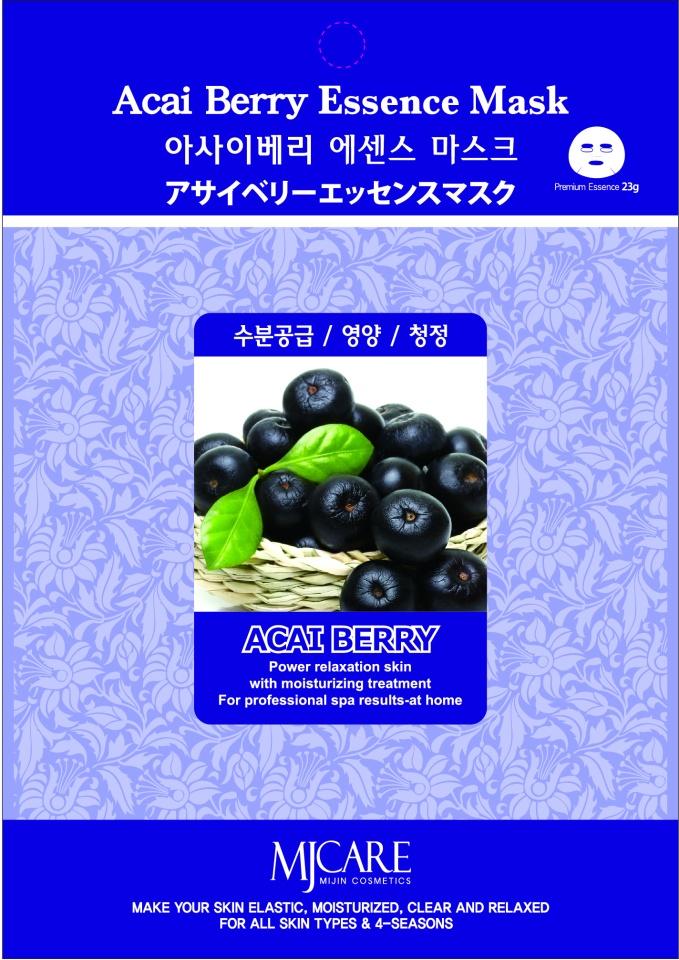 

MJCARE ACAI BERRY ESSENCE MASK Тканевая маска для лица с экстрактом ягод асаи