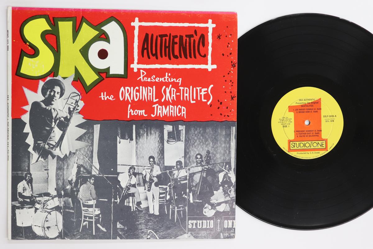 Виниловая пластинка SKATALITES Ska Authentic SOL9006 STUDIO ONE US Reggae Ska Dub Б/у