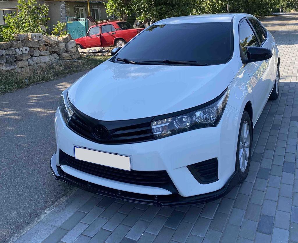 

Front bumper cover LIP (black) for Toyota Corolla 2013-2019