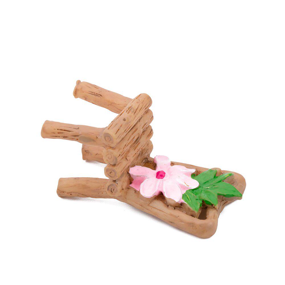 Miniaturi Micro Peisaj Acasă 3 Buc/Set Drăguț Masă Scaun Rășină Artizanat Ornament Grădină Zână