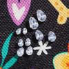 Delicate Water Drop Shaped Stud Earrings Luxury Silver Color Crystal CZ Ear Earrings for Women Fashion Versatile Jewelry