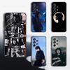 Singer V-Viktor T-TSOI Phone Case For Samsung S9,S10,S20,S10,S21,S25,S24,S23,Ultra,FE,Plus,Lite,Soft Silicone Black Cover