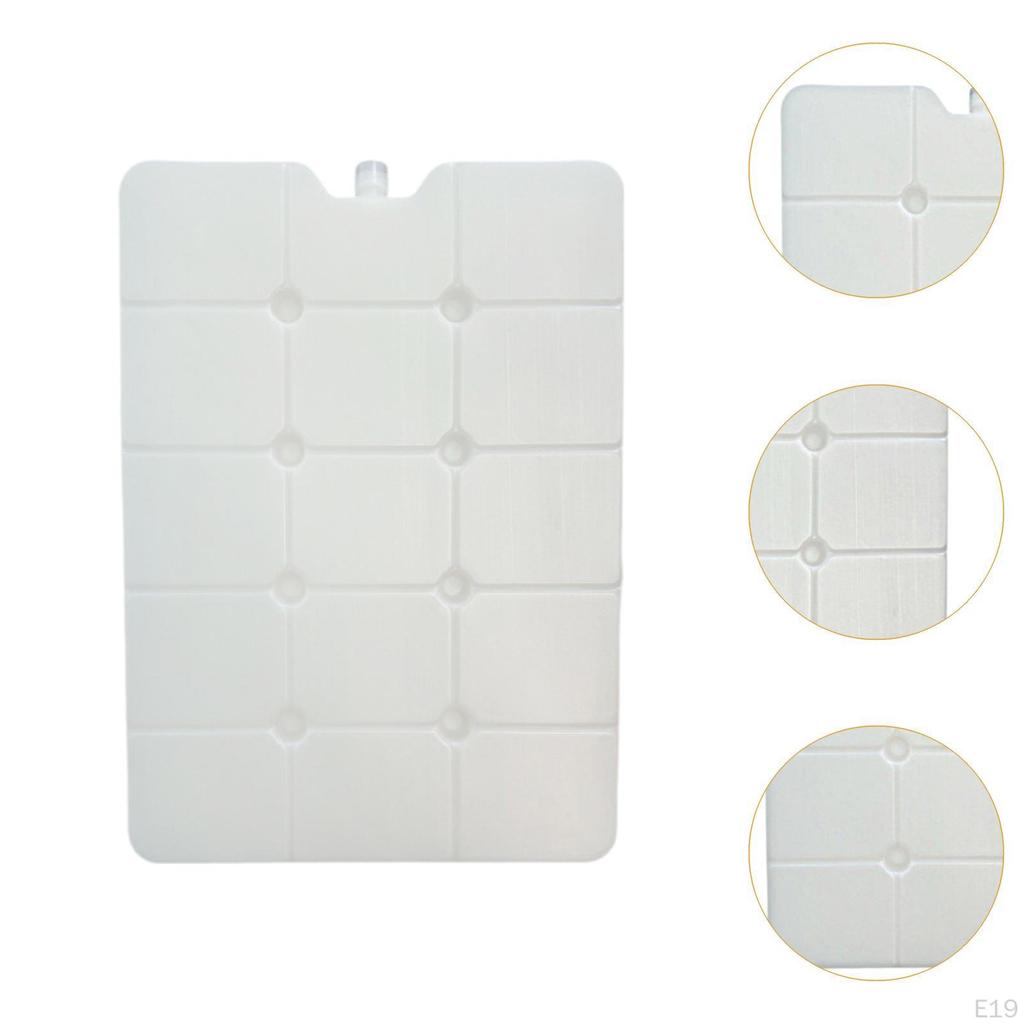 Ice Block Pack for Coolers, Lightweight, Rectangular, Portable, Freezer Family Picnics,