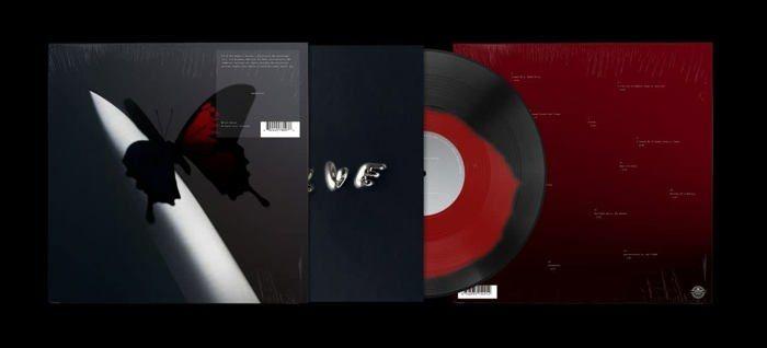 Vinyle variete internationale Island Twelve Carat Toothache Édition Limitée Vinyle Noir et Rouge Marbré