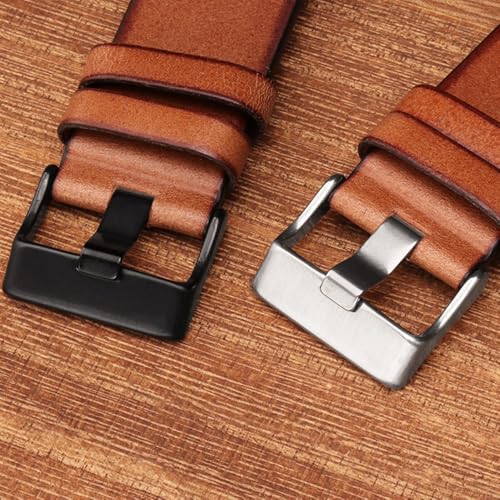 ZHUOLEI Replacement Watch Strap for Diesel Watches, Sizes 22mm, 24mm, 26mm, and 28mm (Includes 3 Spring Bars, Spring Bar Remover, and Box)