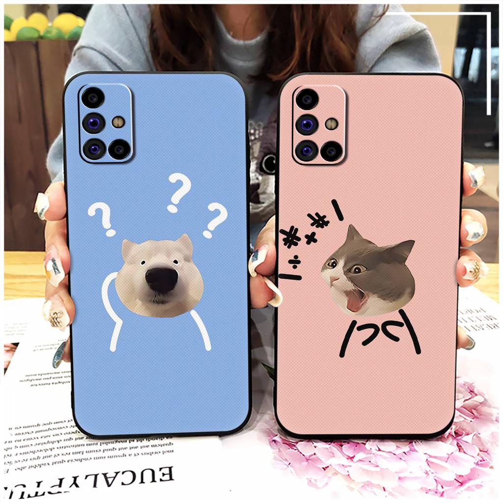 Wytrzymałe etui na telefon z tylną okładką dla Samsunga Galaxy M31S/SM-M317F/M315F, uroczy, ochronny design, modny, wstrząsoodporny, pełne pokrycie