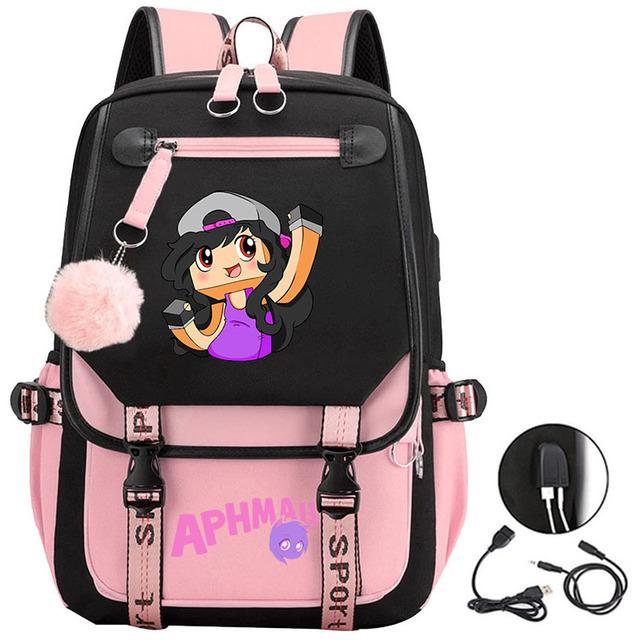 Large Capacity Schoolbag with Shoulder Strap; Student Three-piece Pencil Case Set