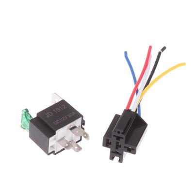 4/5-Pin Wasserdichter 12V 30A Sicherungsrelais-Schalter Mit 14AWG 16AWG Draht, 12V 4/5-Pin SPST Sicherungsrelais Für Auto LKW