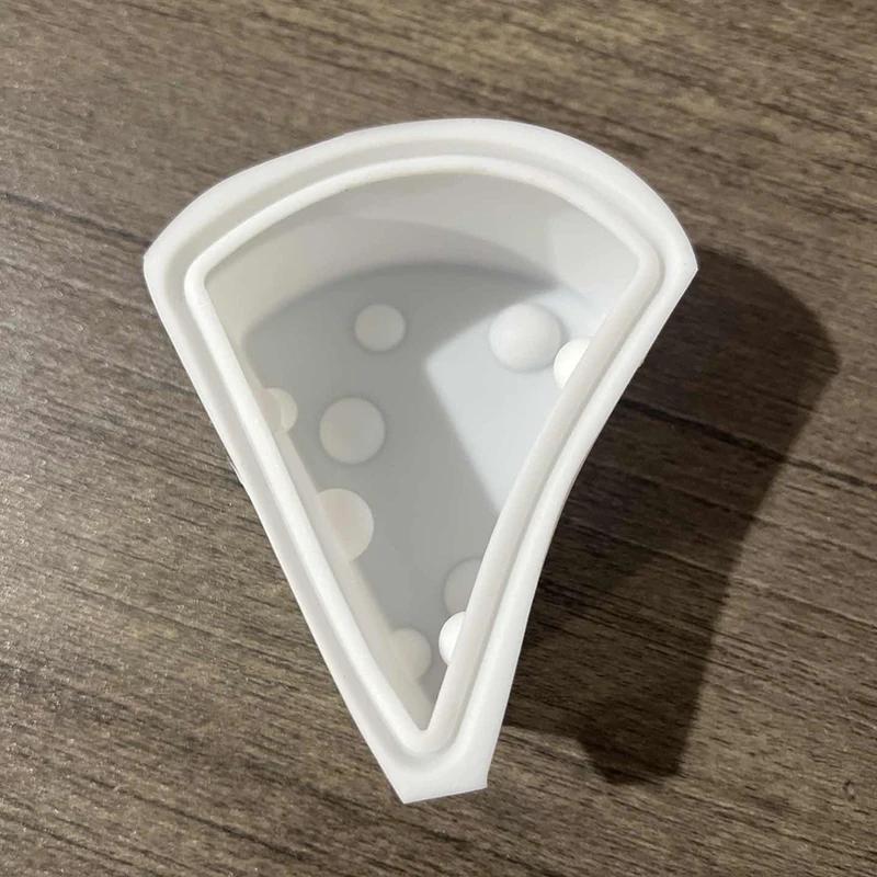 Creative Cheese Shape Silicone Mold Aromatherapy Soap Candle Mold Fondant Mousse Cake Chocolate Baking Decoration Baking mold