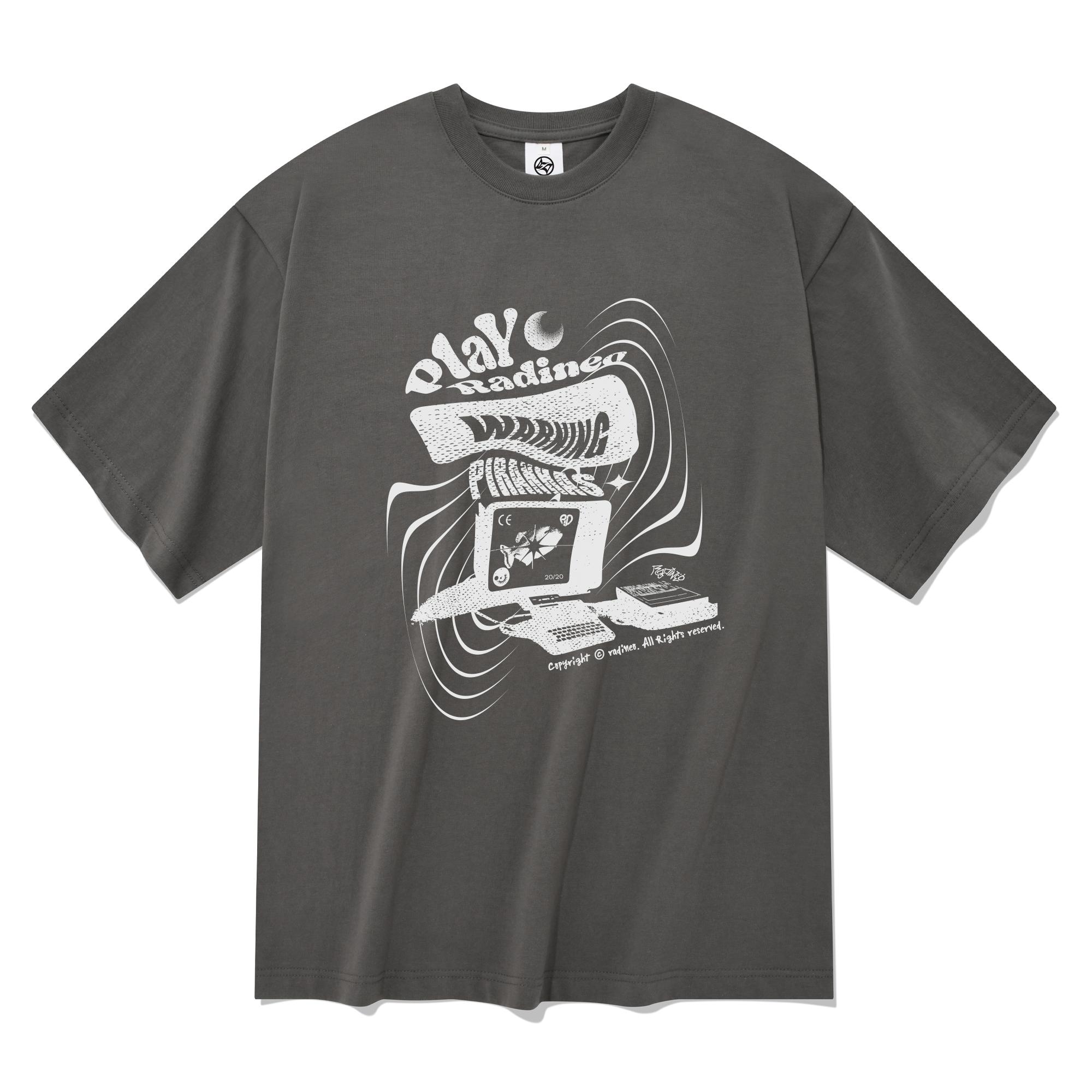 Radineo Play Short Sleeve T-Shirt Gray Gray (Gray)/L