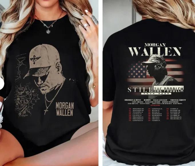 Vintage Morgan Wallen Still The Problem Tour 2026 L