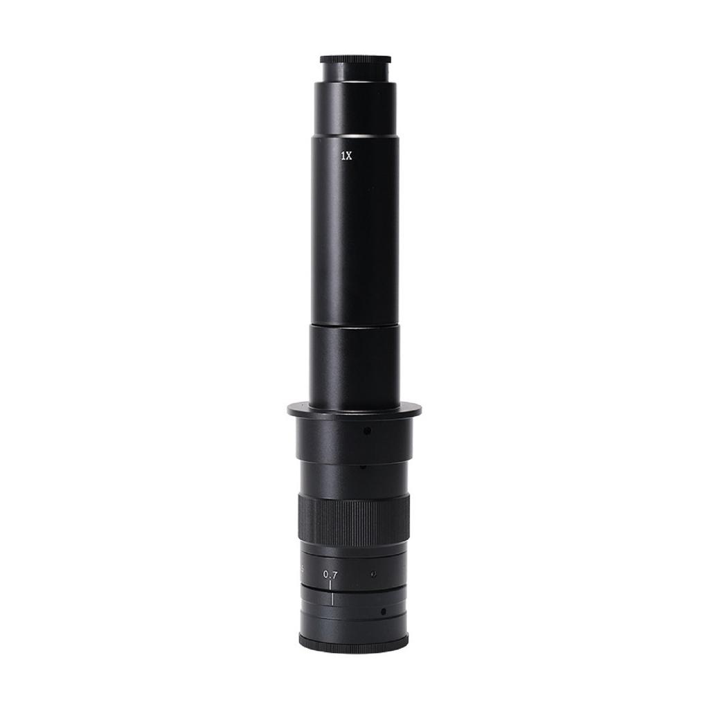 CS C Mount Zoom Monocular Microscope Camera Lens with Manual Focus for Industrial and Scientific Application Usage