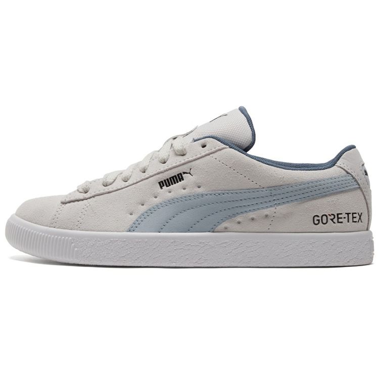 PUMA Suede Classic Unisex Sneakers White Light Blue 382790-01 37