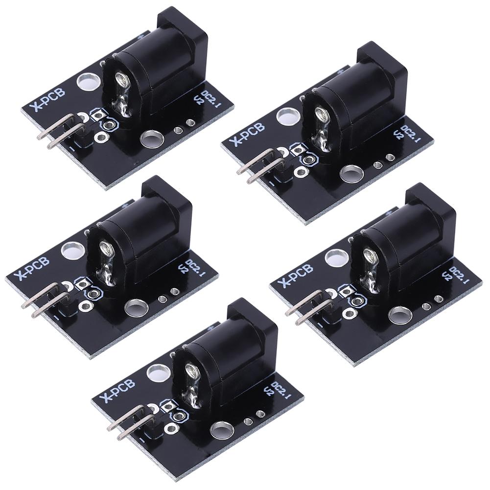 

5Pcs DC2.1 Power Interface Converter Module Pin Interface for Electronic Building Block