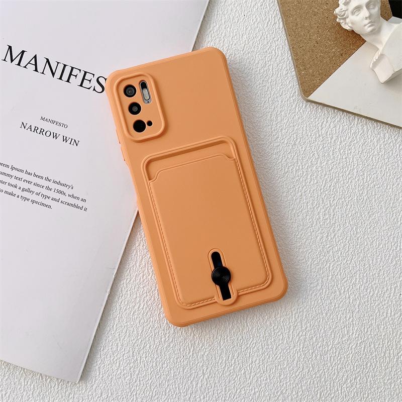 Applicable to Xiaomi Redmi note11Pro mobile phone case second generation card note10 card bag POCOM5S protective case