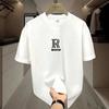 100% Cotton Unisex's Summer Short-Sleeved T-Shirt, Plus-Size, Round Neck, Casual, Loose, Fashionable, Versatile T-Shirt.