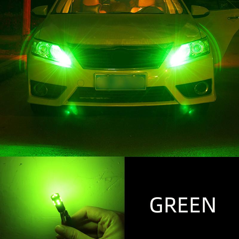 

2×T10 W5W LED Clearance Parking Lights Bulbs No Error For Chevrolet Aveo Kalos Astro Captiva Corvette Cruze Epica Lacetti Lanos 2pcs T10 LED Bulbs&T10 зелёный